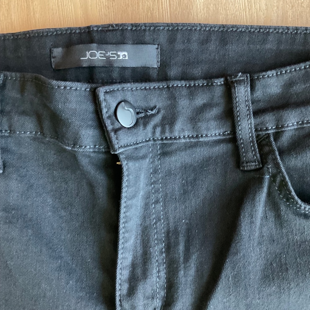 NWT Joe's Jeans Flawless Skinny Ankle Black Jeans 32 fall basic capsule classic - Picture 12 of 14